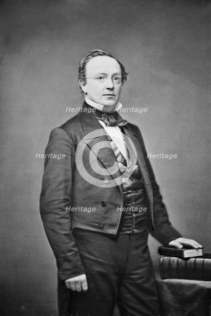 Rev. Clark, between 1855 and 1865. Creator: Unknown.