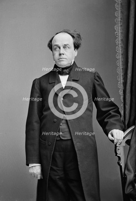 Rev. Crooks, between 1855 and 1865. Creator: Unknown.