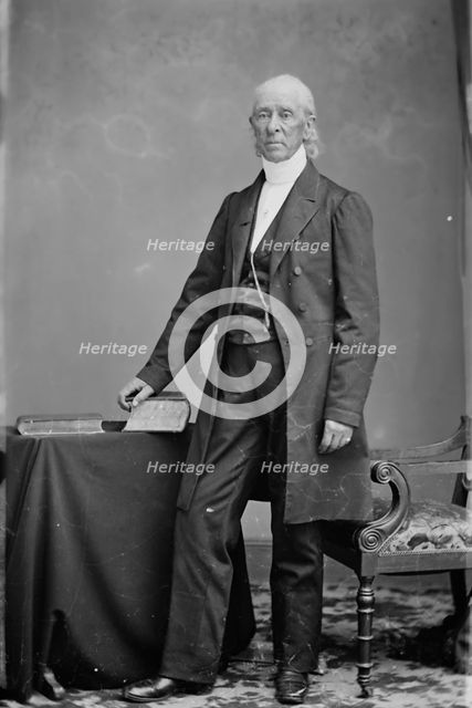 Rev. David Leavitt, between 1855 and 1865. Creator: Unknown.