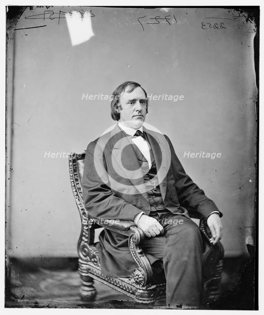 Rev. Dr. John Philip Newman, between 1860 and 1875. Creator: Unknown.