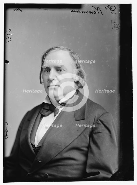 Rev. Dr. John Philip Newman, between 1870 and 1880. Creator: Unknown.