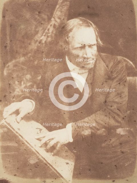 Rev. Dr. Keith, 1843-47. Creators: David Octavius Hill, Robert Adamson, Hill & Adamson.