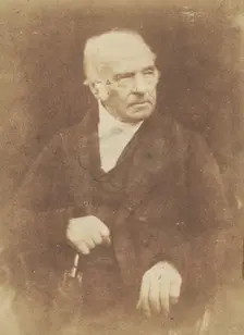 Rev. Dr. Thomas Chalmers (?), 1843-47. Creators: David Octavius Hill, Robert Adamson, Hill & Adamson