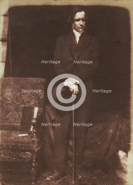 Rev Dr Thomas Guthrie, 1843-1847. Creator: Hill & Adamson.