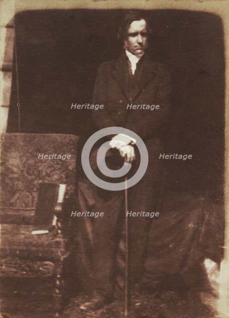 Rev Dr Thomas Guthrie, 1843-1847. Creator: Hill & Adamson.