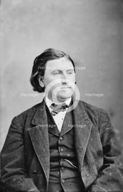 Rev. E. Bartlett, between 1855 and 1865. Creator: Unknown.