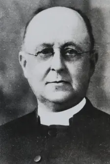Rev. E. C. Beck. Creator: Unknown