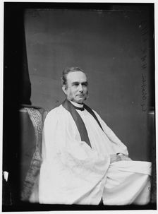 Rev. E.D. Townsend, Chaplain of H. of R., between 1870 and 1880. Creator: Unknown