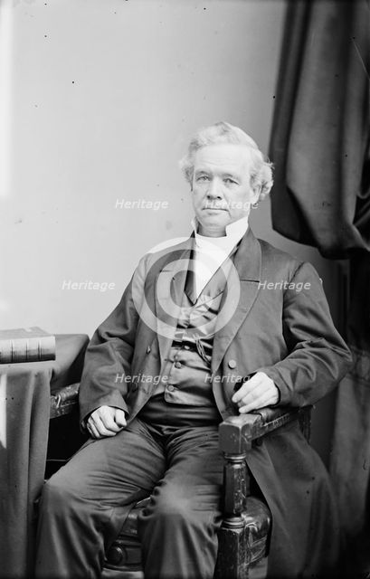 Rev. E.L. James, between 1855 and 1865. Creator: Unknown.