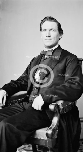 Rev. E.O. Flagg, between 1855 and 1865. Creator: Unknown.