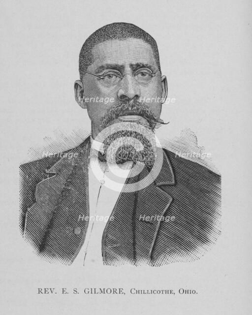 Rev. E. S. Gilmore, Chillicothe, Ohio, 1888. Creator: Unknown.