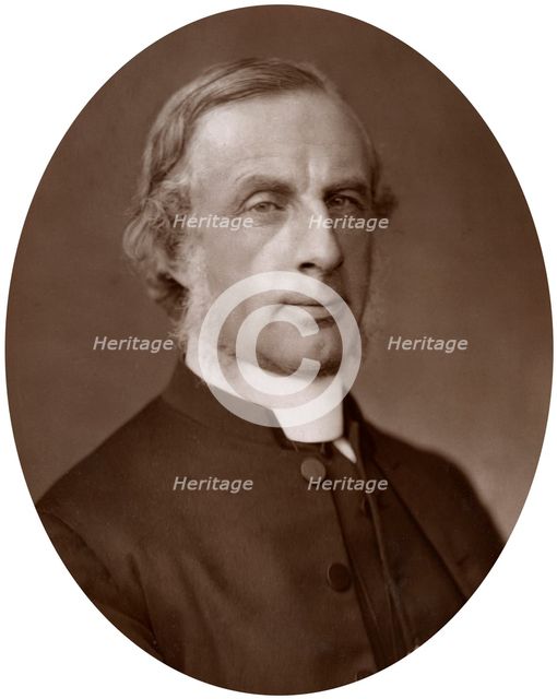 Rev Edward Hayes Plumptre, DD, Dean of Wells, 1883.Artist: Lock & Whitfield