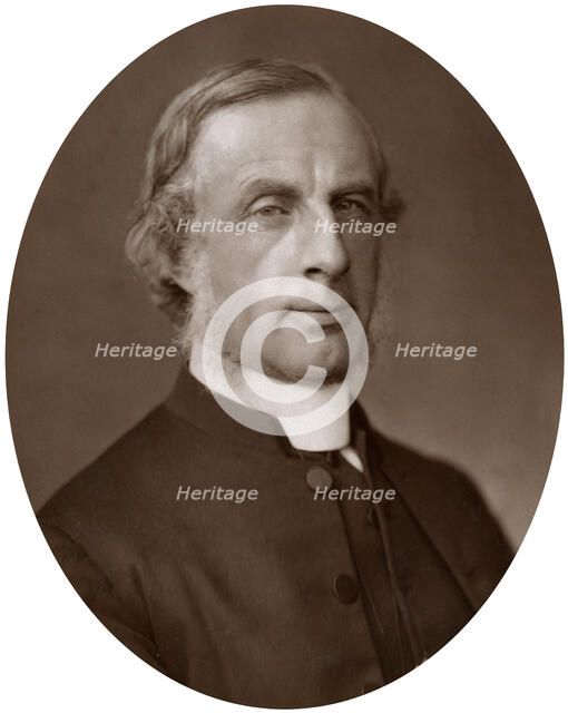 Rev Edward Hayes Plumptre, DD, Dean of Wells, 1883.Artist: Lock & Whitfield