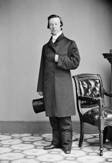 Rev. F.E. Lavorends, between 1855 and 1865. Creator: Unknown