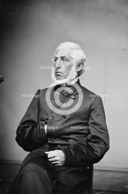 Rev. F.A. Barton, between 1855 and 1865. Creator: Unknown.