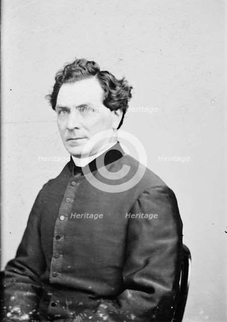 Rev. Father William N. McNulty, between 1855 and 1865. Creator: Unknown.