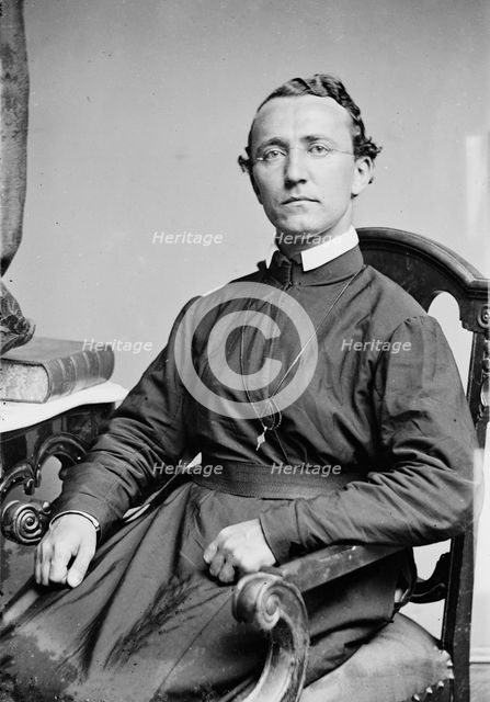Rev. Father Charles Fulmar, between 1855 and 1865. Creator: Unknown.