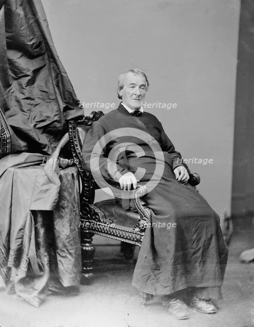 Rev. Father Curley, between 1860 and 1875. Creator: Unknown.