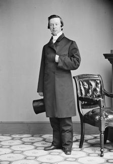 Rev. F.E. Lavorends, between 1855 and 1865. Creator: Unknown