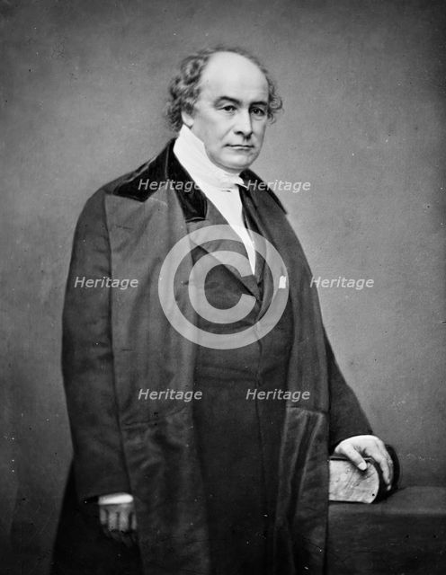 Rev. Francis Lister Hawks, between 1855 and 1865. Creator: Unknown.
