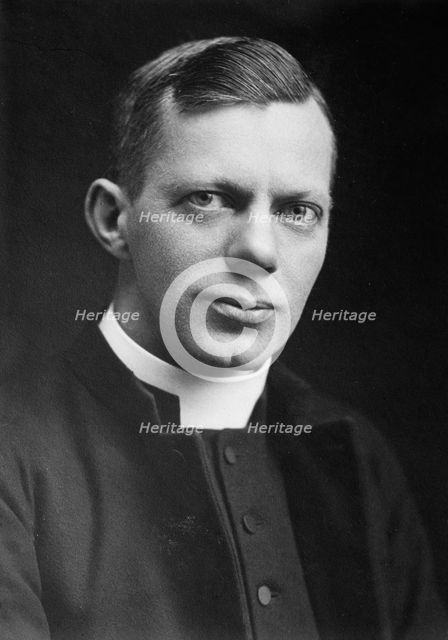 Rev. G. K. A. Bell (Dean of Canterbury), between c1910 and c1915. Creator: Bain News Service.