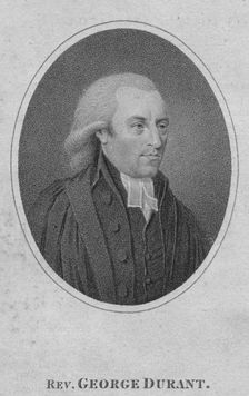 Rev. George Durant 1793. Creator: Unknown