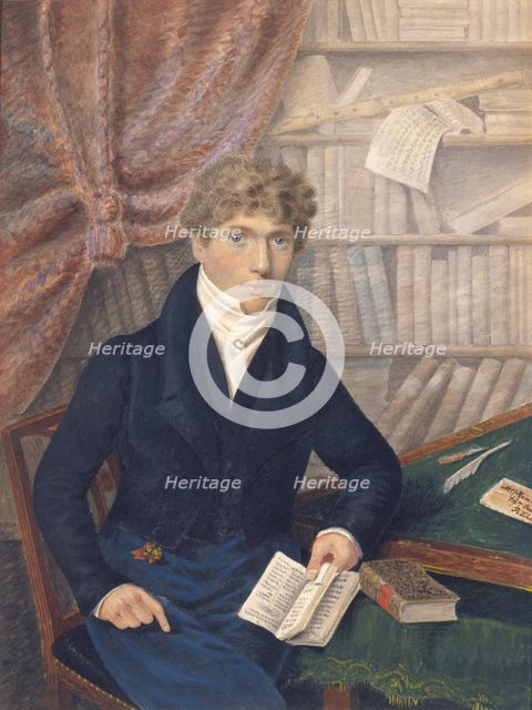 Rev. George Heaton, M.A., 1824-1825. Creator: Edward Heaton.