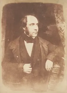 Rev. George Lewis, Dundee, 1843-47. Creators: David Octavius Hill, Robert Adamson, Hill & Adamson