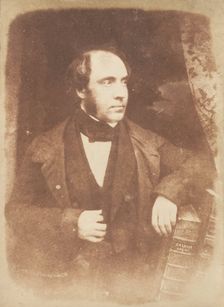 Rev. George Lewis, Dundee, 1843-47. Creators: David Octavius Hill, Robert Adamson, Hill & Adamson