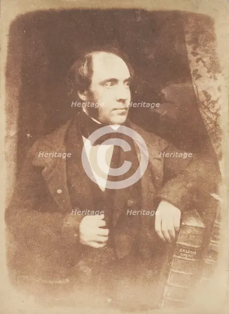 Rev. George Lewis, Dundee, 1843-47. Creators: David Octavius Hill, Robert Adamson, Hill & Adamson.