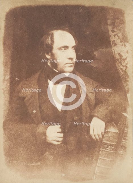 Rev. George Lewis, Dundee, 1843-47. Creators: David Octavius Hill, Robert Adamson, Hill & Adamson.