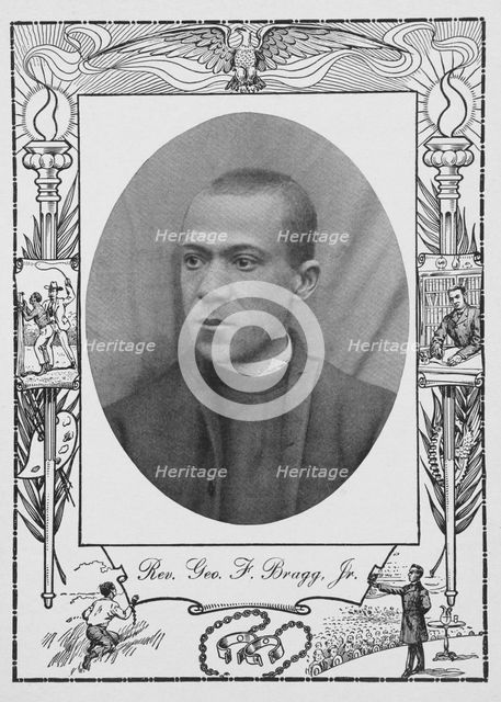 Rev. Geo. F. Bragg, Jr. [recto], 1902. Creator: Unknown.