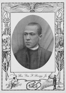 Rev. Geo. F. Bragg, Jr. [recto], 1902. Creator: Unknown