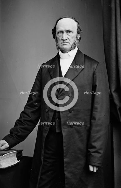 Rev. H.F. Pease, between 1855 and 1865. Creator: Unknown.