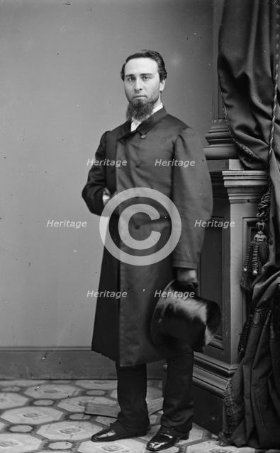 Rev. Harris, between 1855 and 1865. Creator: Unknown.