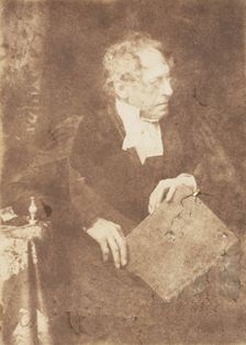 Rev. Henry Grey, D.D., St. Mary's, Edinburgh, 1843-47. Creators: David Octavius Hill, Robert Adamson, Hill & Adamson