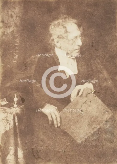 Rev. Henry Grey, D.D., St. Mary's, Edinburgh, 1843-47. Creators: David Octavius Hill, Robert Adamson, Hill & Adamson.