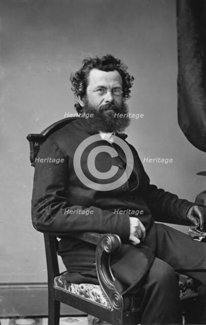 Rev. Hopkins, between 1855 and 1865. Creator: Unknown.