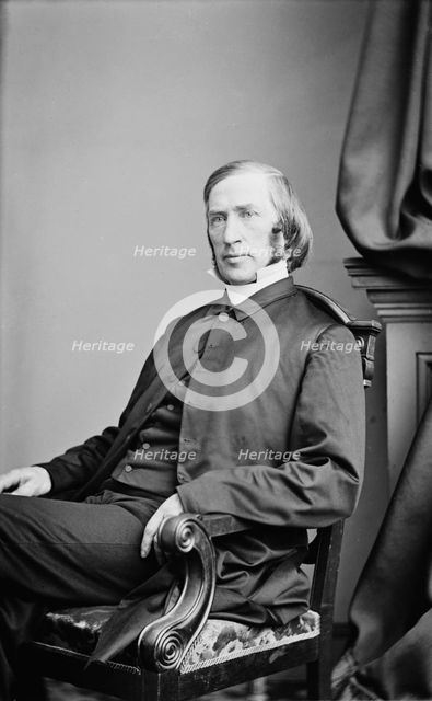 Rev. J.G. Hubbard, between 1855 and 1865. Creator: Unknown.
