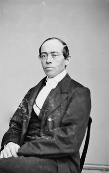 Rev. J.W. Dunn, between 1855 and 1865. Creator: Unknown