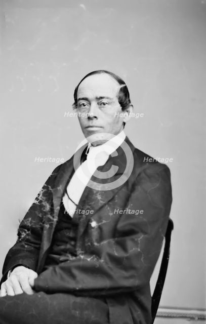 Rev. J.W. Dunn, between 1855 and 1865. Creator: Unknown.