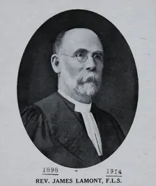 Rev. James Lamont. Creator: Unknown