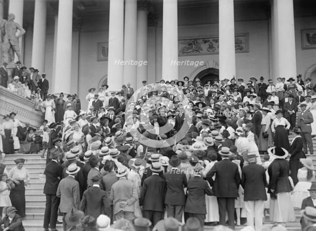Rev. James Shera Montgomery, Chaplian [sic] of The House..., 1917. Creator: Harris & Ewing.