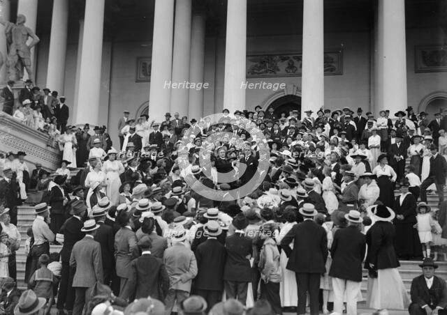 Rev. James Shera Montgomery, Chaplian [sic] of The House..., 1917. Creator: Harris & Ewing.