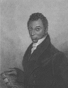 Rev. Jeremiah Gloucester, late pastor of the second African Presbyterian Chruch in Philadelphia,1828 Creator: Tiller