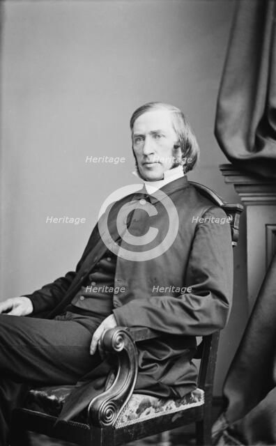 Rev. J.G. Hubbard, between 1855 and 1865. Creator: Unknown.