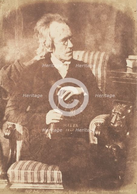 Rev. John Julius Wood, 1843-47. Creators: David Octavius Hill, Robert Adamson, Hill & Adamson.