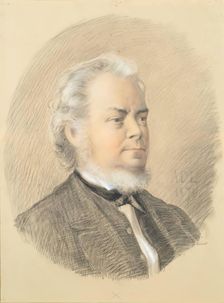 Rev. John Longmuir - The Artist's Father, 1871. Creator: Alexander Davidson Longmuir