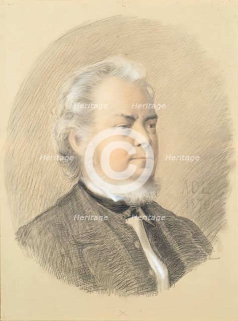 Rev. John Longmuir - The Artist's Father, 1871. Creator: Alexander Davidson Longmuir.