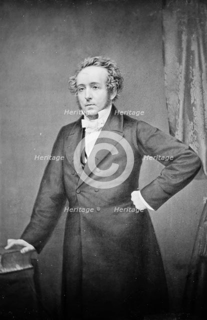 Rev. John McClintock, between 1855 and 1865. Creator: Unknown.